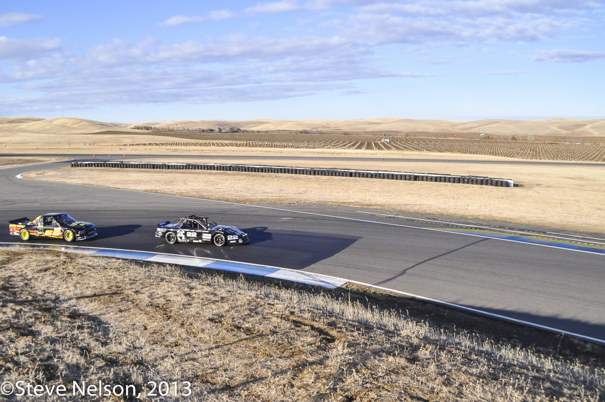 Winter becomes Eclectic. These were just two of the weirder entrires. The open top pseudo BMW was one of two similar homebuilt cars—completed only a week or so before the race. The Silverado pickup led for many hours in 2012. Neither car finished.