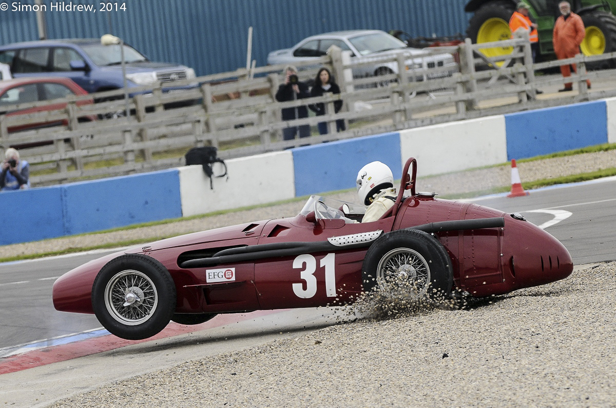 Donington Historic Festival 2014Picture by: Simon Hildrew