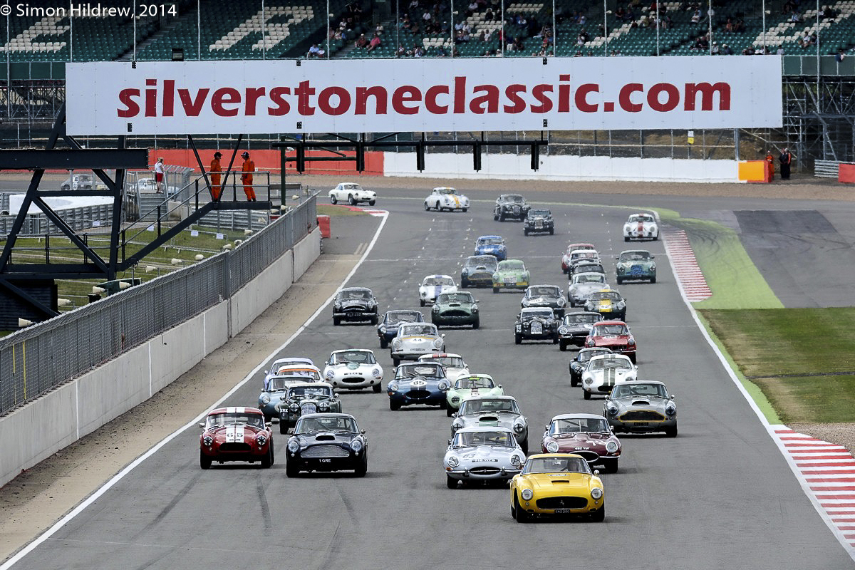 Silverstone Classic 2014 Picture by: Simon Hildrew www.simonhildrew.com