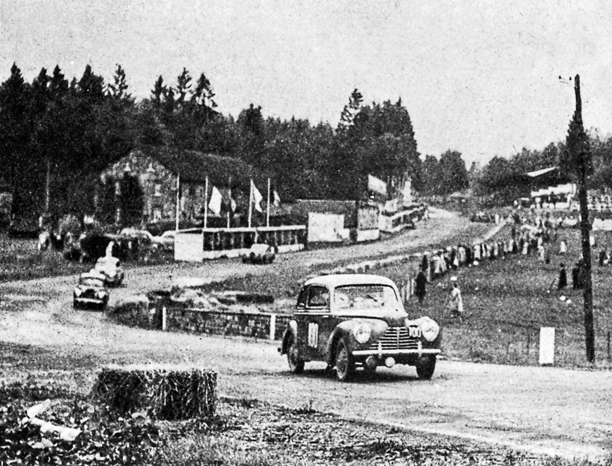 One of the successful Škodas at Eau Rouge in 1948. (Chpt 6)