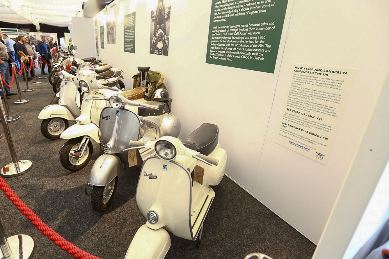 Bike display in the Panorama Room