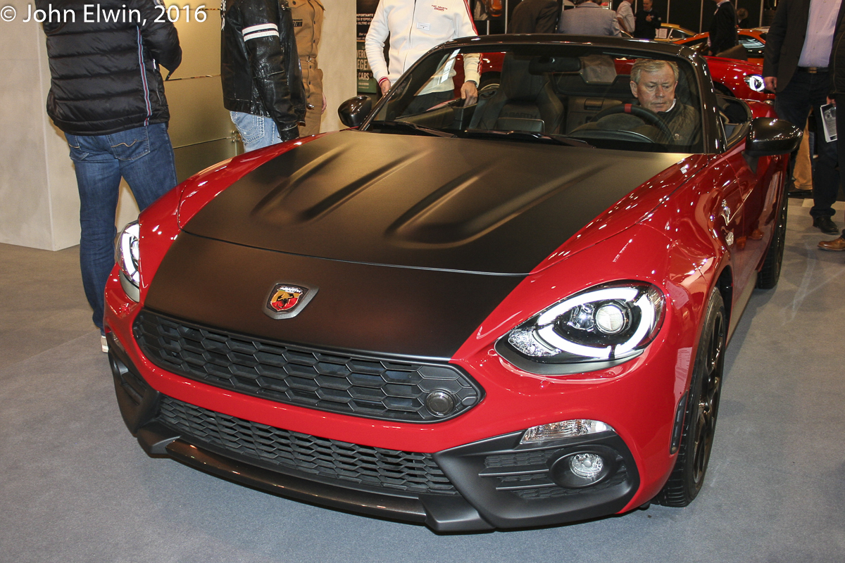 Abarth's new rally-prepared 124 Spider