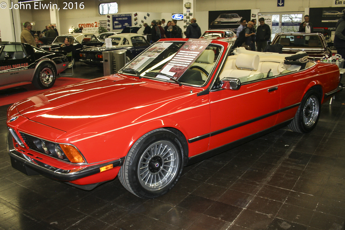 BMW 635 Convertible prototype
